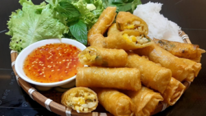 chả giò bắp ngon