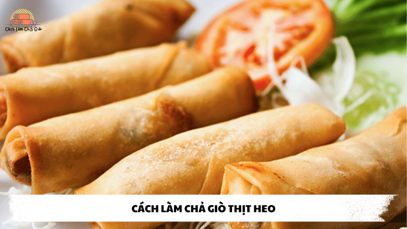 cách làm chả giò thịt heo