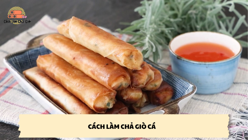 cách làm chả giò cá